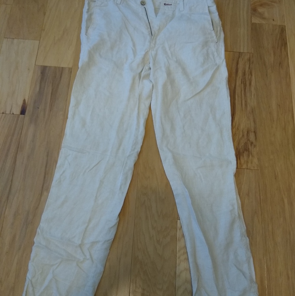 Tommy Bahama Men's Pants 100% Linen